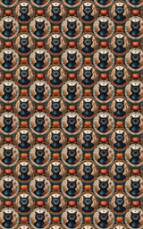 Vintage Halloween Cameos - London Penny Gift Wrap