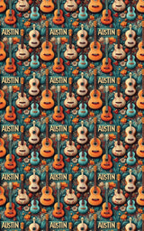 Austin – Retro Indie Revival Wrapping Paper - London Penny Gift Wrap