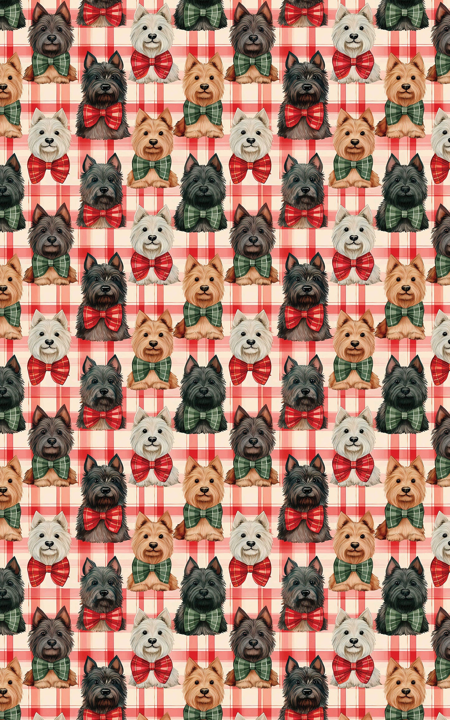 Scottish Terrier Plaid Parade