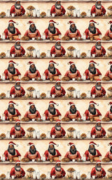 Santas Cookie Break - London Penny Gift Wrap
