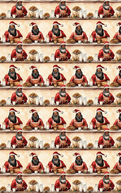 Santas Cookie Break - London Penny Gift Wrap