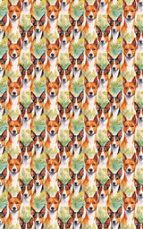 Basenji Stride - London Penny Gift Wrap