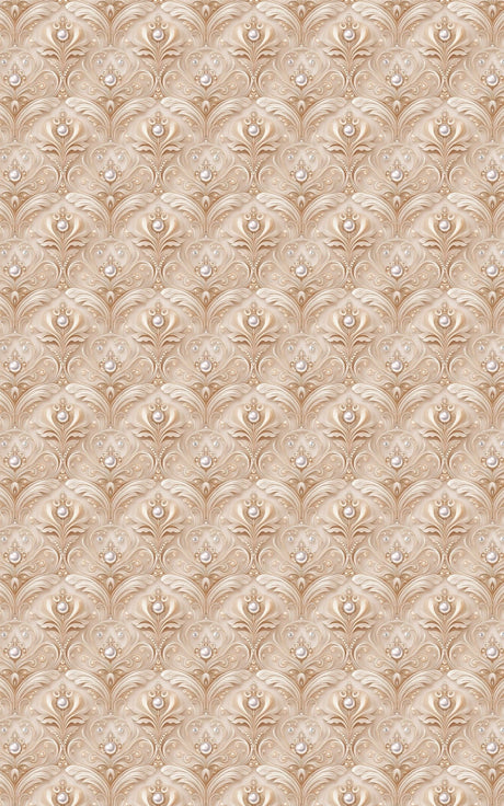 Bridal Pearl Damask - London Penny Gift Wrap