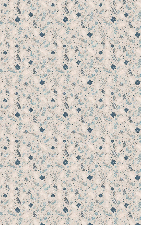 Sapphire Vines - London Penny Gift Wrap