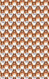 Collie Grace - London Penny Gift Wrap
