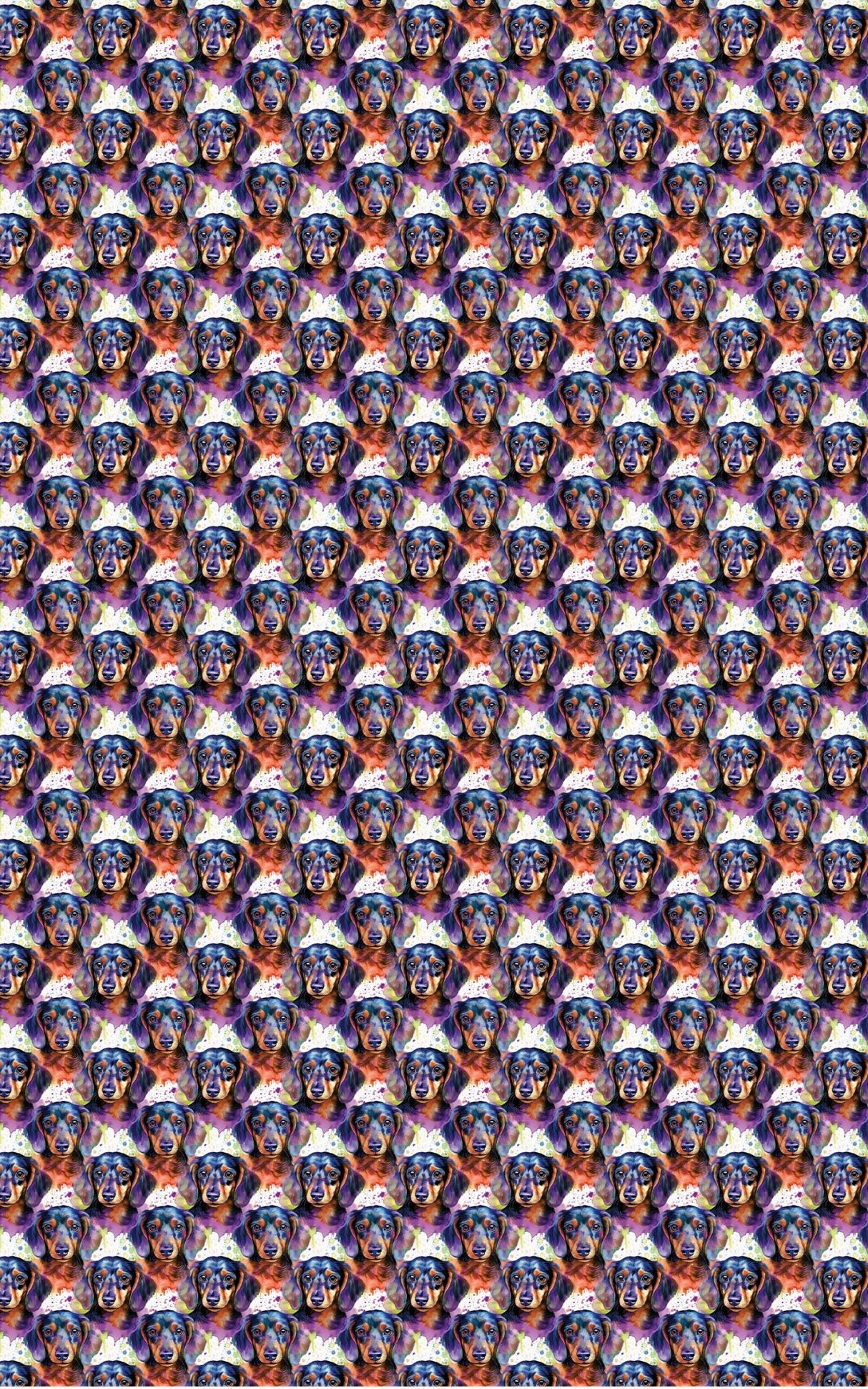 The Dashing Dachshund - London Penny Gift Wrap