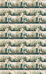 Charlotte – Modern Southern Elegance Wrapping Paper - London Penny Gift Wrap