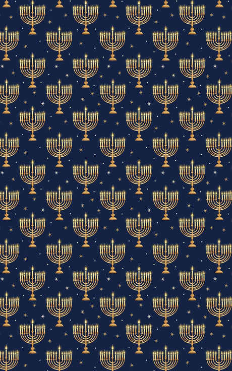 Menorah Glow - London Penny Gift Wrap