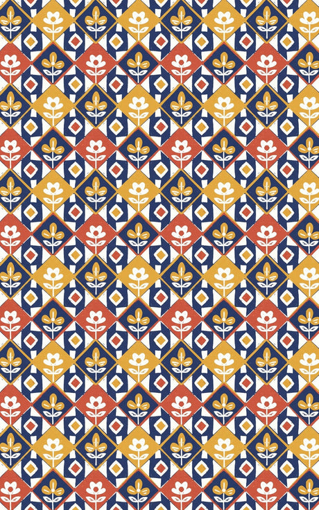 Painterly Petals - London Penny Gift Wrap