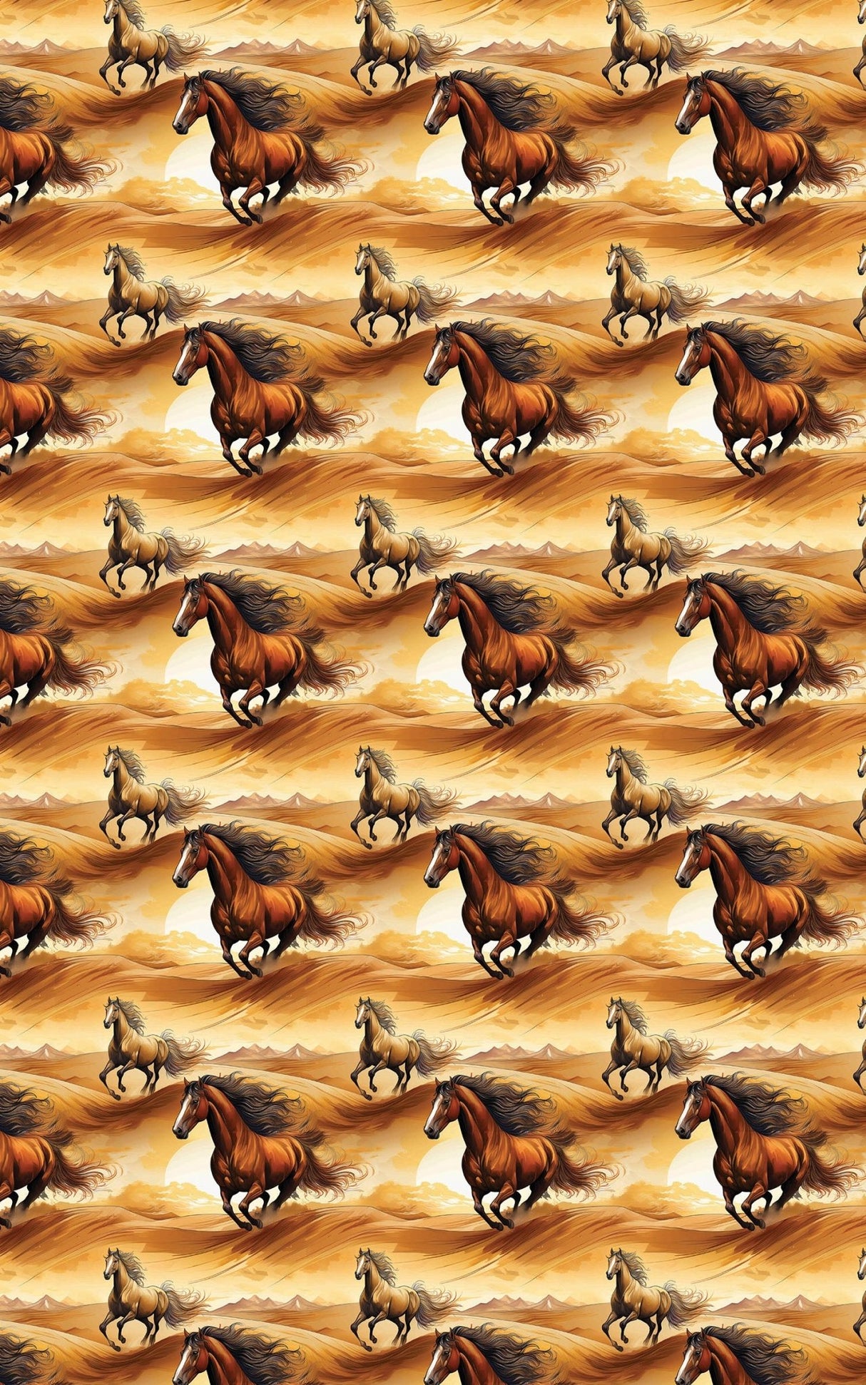 Sunset Canter - London Penny Gift Wrap