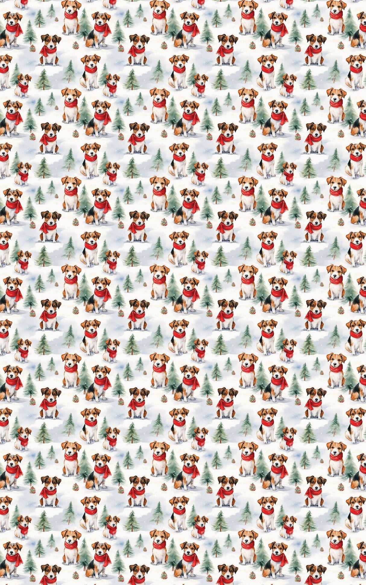 Jack Russel Joy - London Penny Gift Wrap