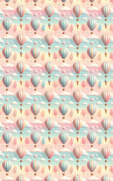 Sweet Treat Hot Air Balloons Wrapping Paper - London Penny Gift Wrap