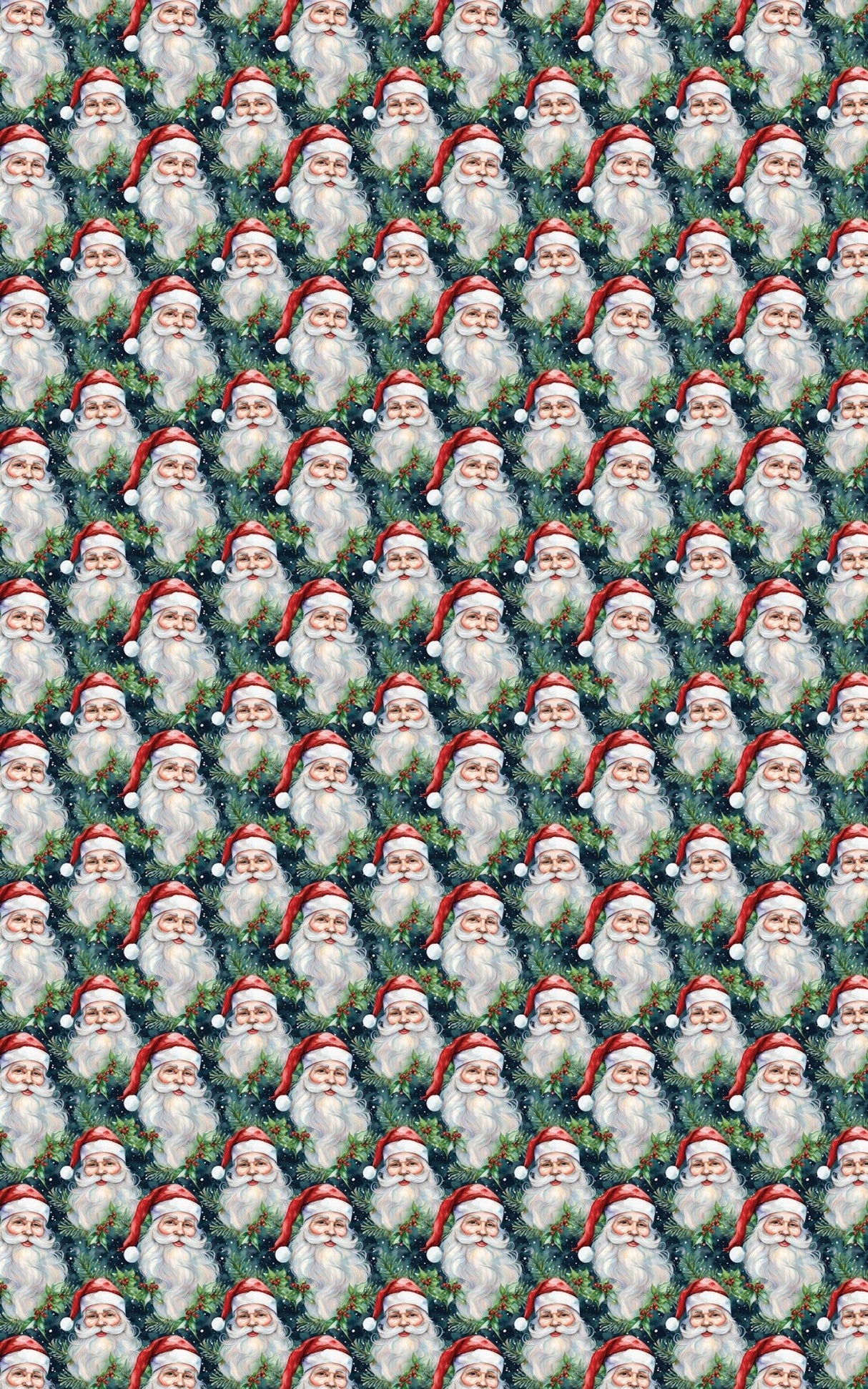 Simply Santa - London Penny Gift Wrap
