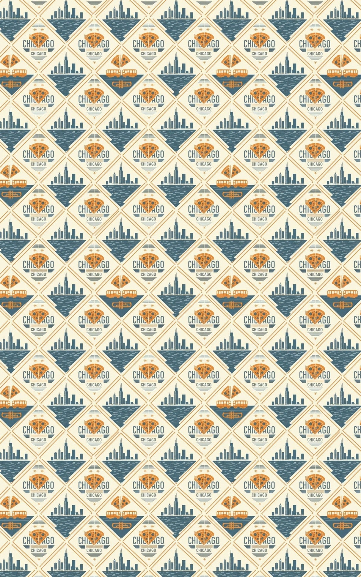 Chicago – Windy City Chic - London Penny Gift Wrap