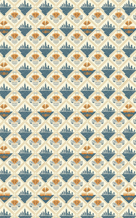 Chicago – Windy City Chic - London Penny Gift Wrap