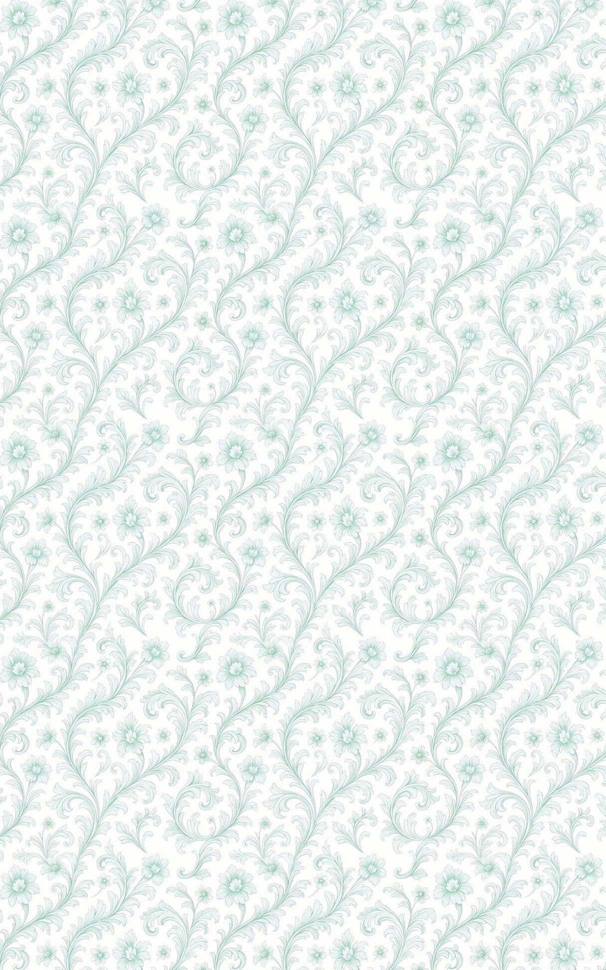 Mint Whisper Baroque - London Penny Gift Wrap