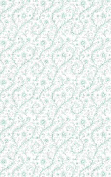 Mint Whisper Baroque - London Penny Gift Wrap