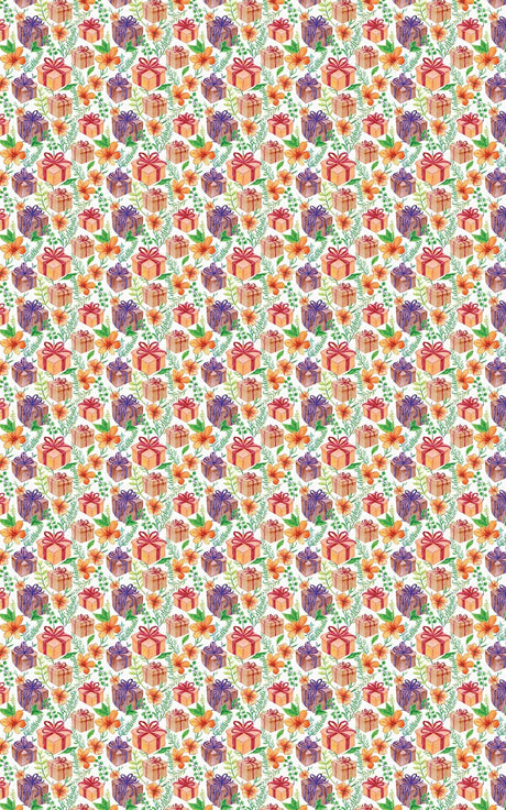 Blooms & Celebration - London Penny Gift Wrap