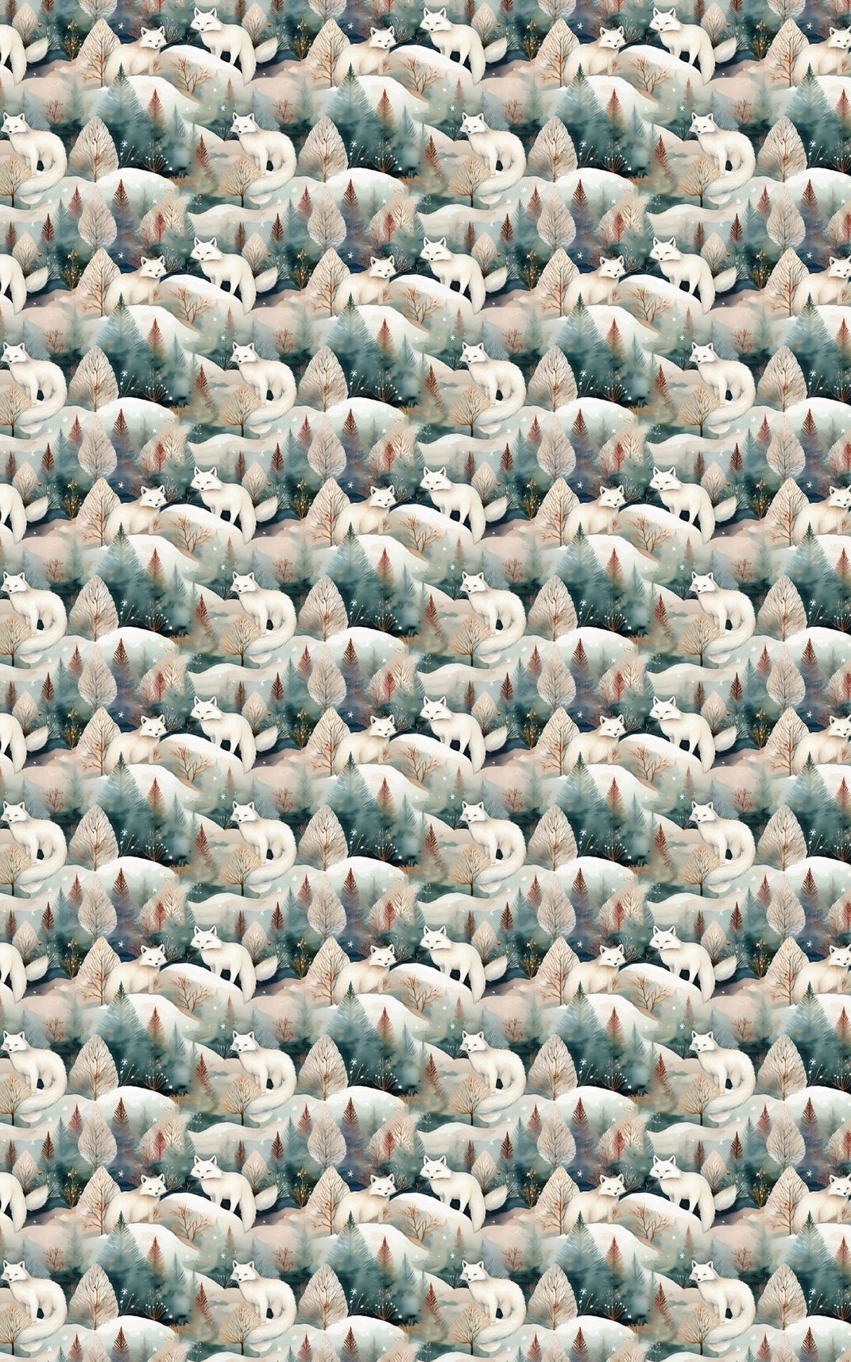 Northlight Fox - London Penny Gift Wrap