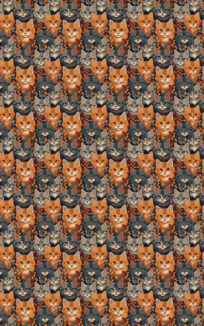 Tiny Tabby Cat Tumbles