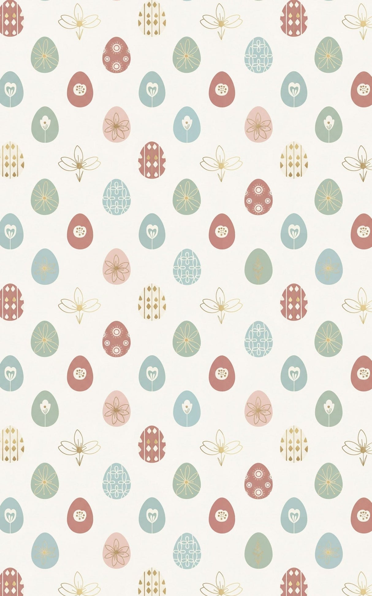 Soft Bloom Easter Egg - London Penny Gift Wrap