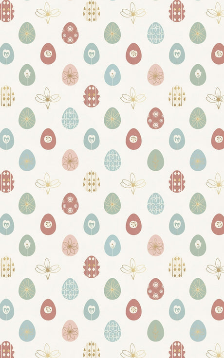 Soft Bloom Easter Egg - London Penny Gift Wrap