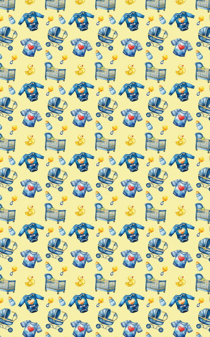 I Love Mom - Yellow