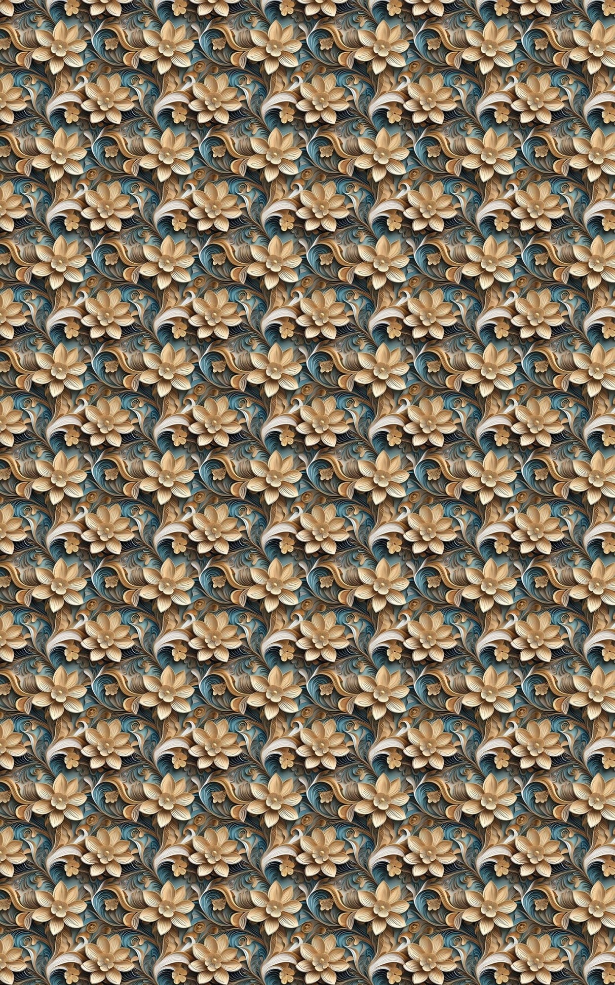Vintage Bloom - London Penny Gift Wrap