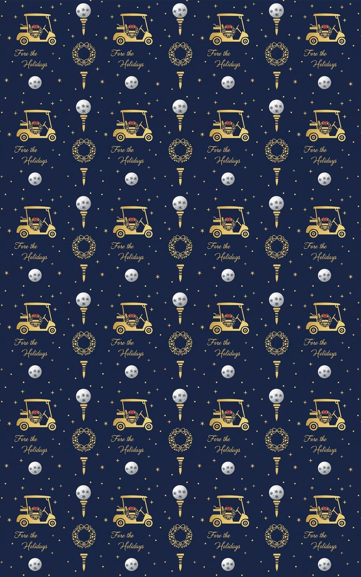 Par-fect Holiday - London Penny Gift Wrap
