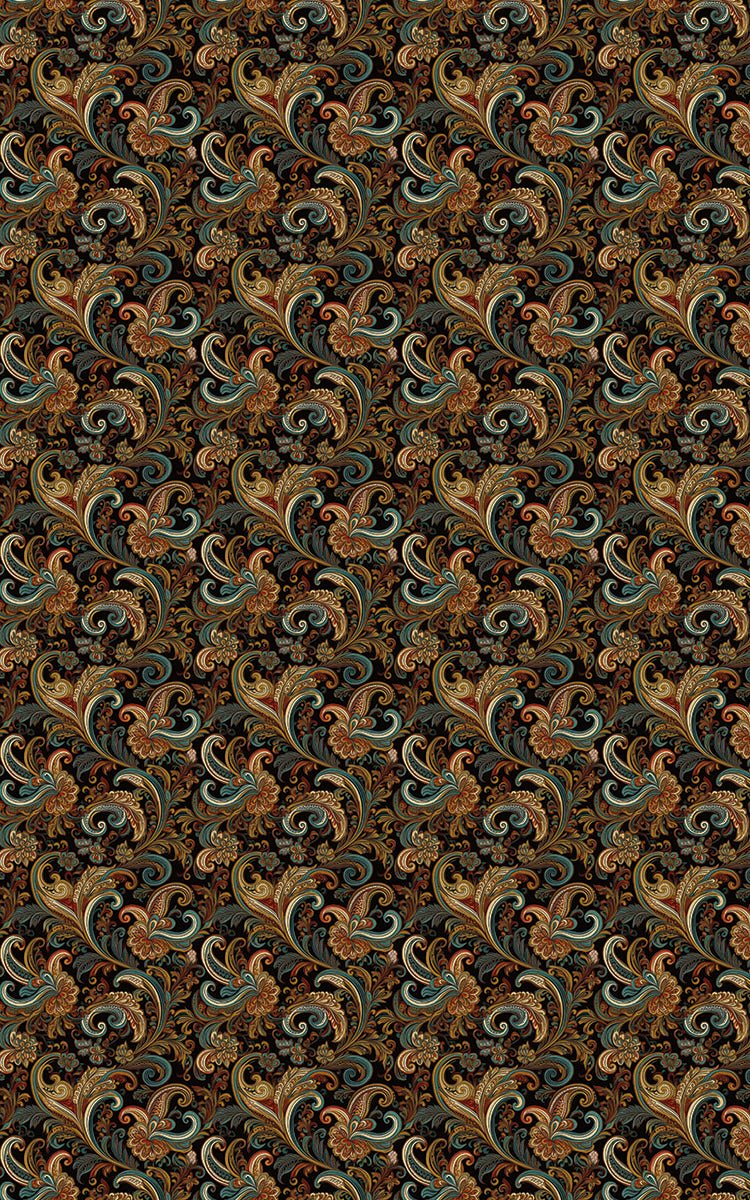 Midnight Baroque - London Penny Gift Wrap