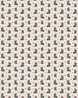 Dachshund Noel Sparkle Sherpa Blanket - London Penny Gift Wrap