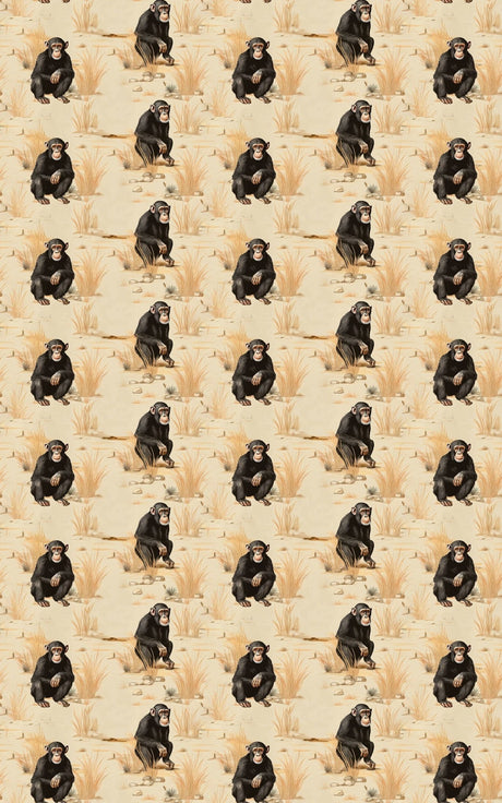 Safari Stroll: Chimpanzee - London Penny Gift Wrap