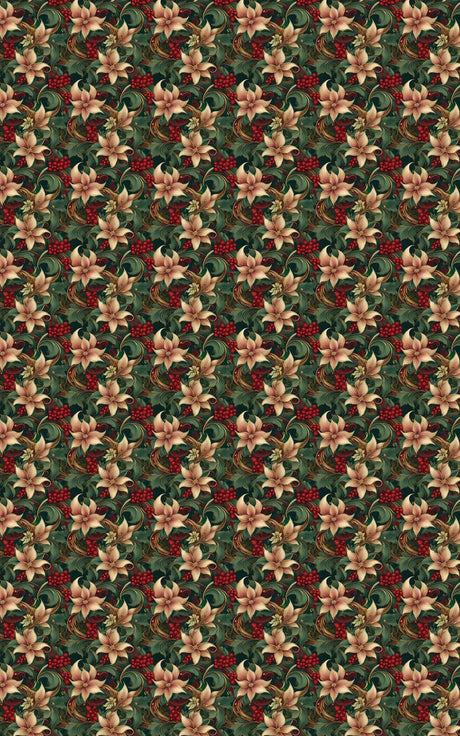 Twining Holly - London Penny Gift Wrap