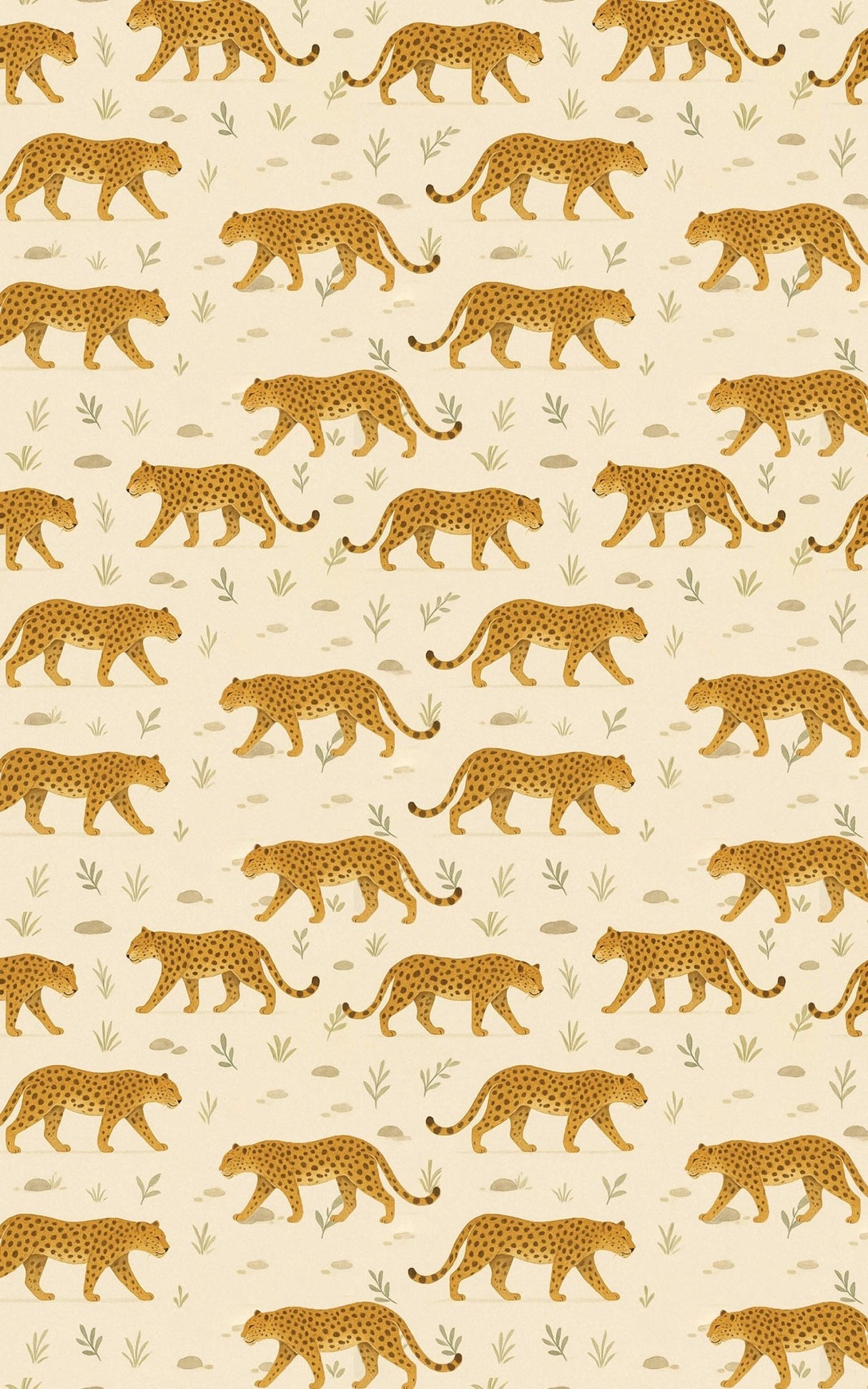 Safari Stroll: Leopard - London Penny Gift Wrap