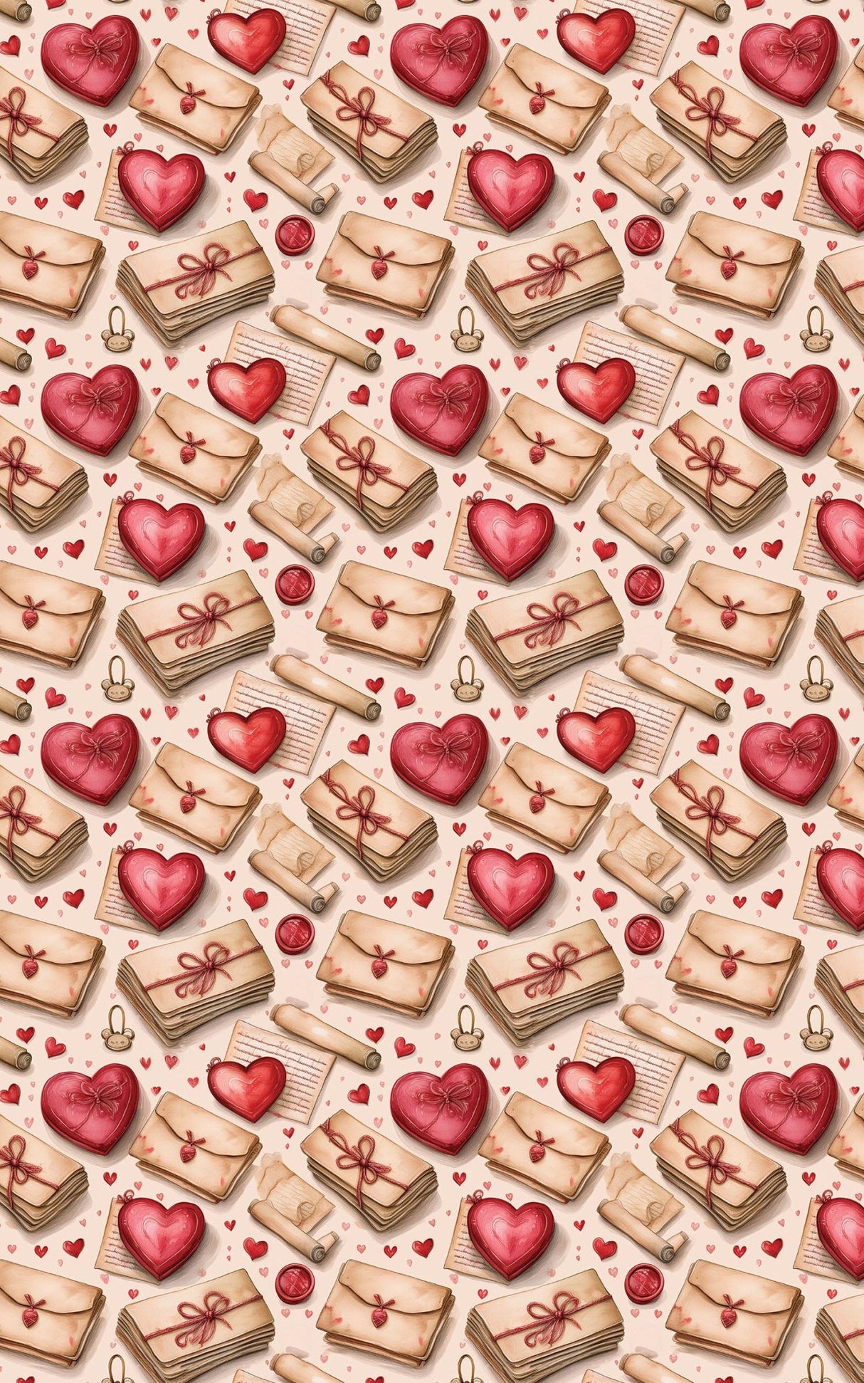 Vintage Love Letters - London Penny Gift Wrap