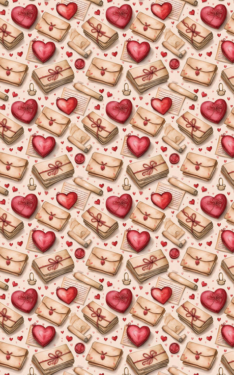 Vintage Love Letters - London Penny Gift Wrap