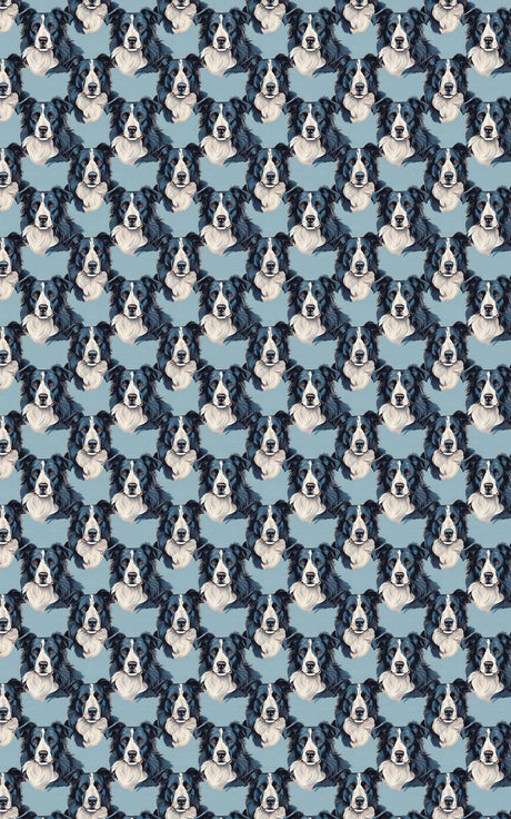 The Border Collie Look - London Penny Gift Wrap