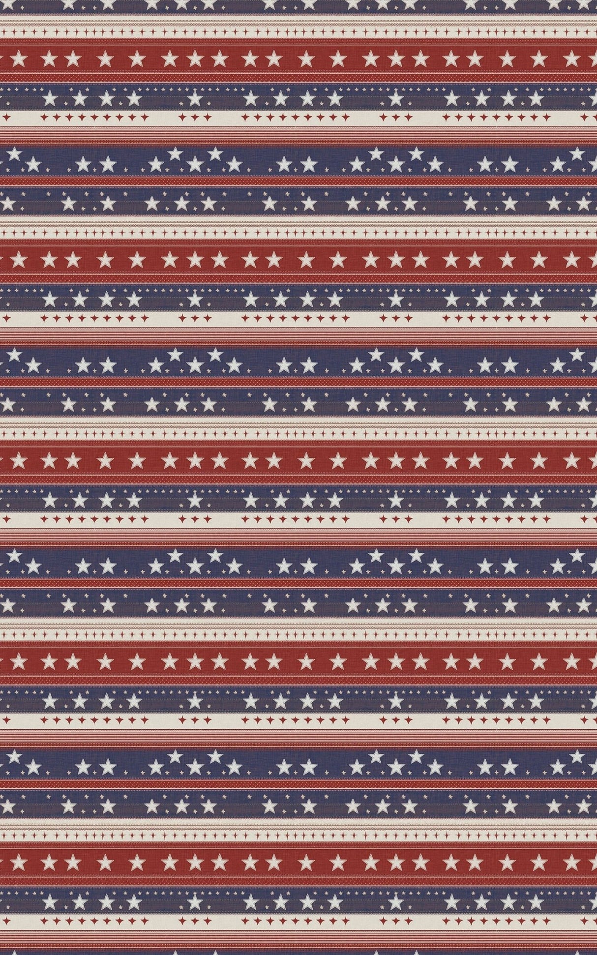 Patriotic Vintage Stripe - London Penny Gift Wrap
