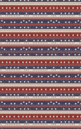 Patriotic Vintage Stripe - London Penny Gift Wrap
