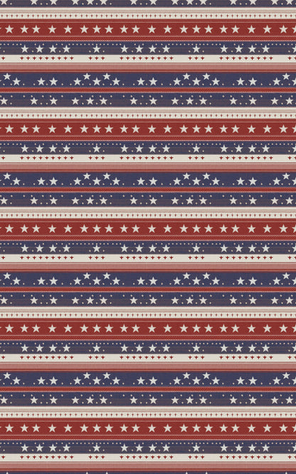 Patriotic Vintage Stripe