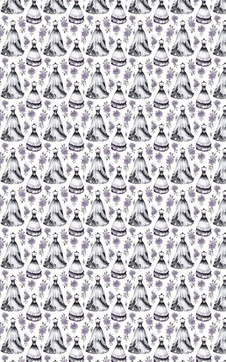 Stitched in Vows - London Penny Gift Wrap