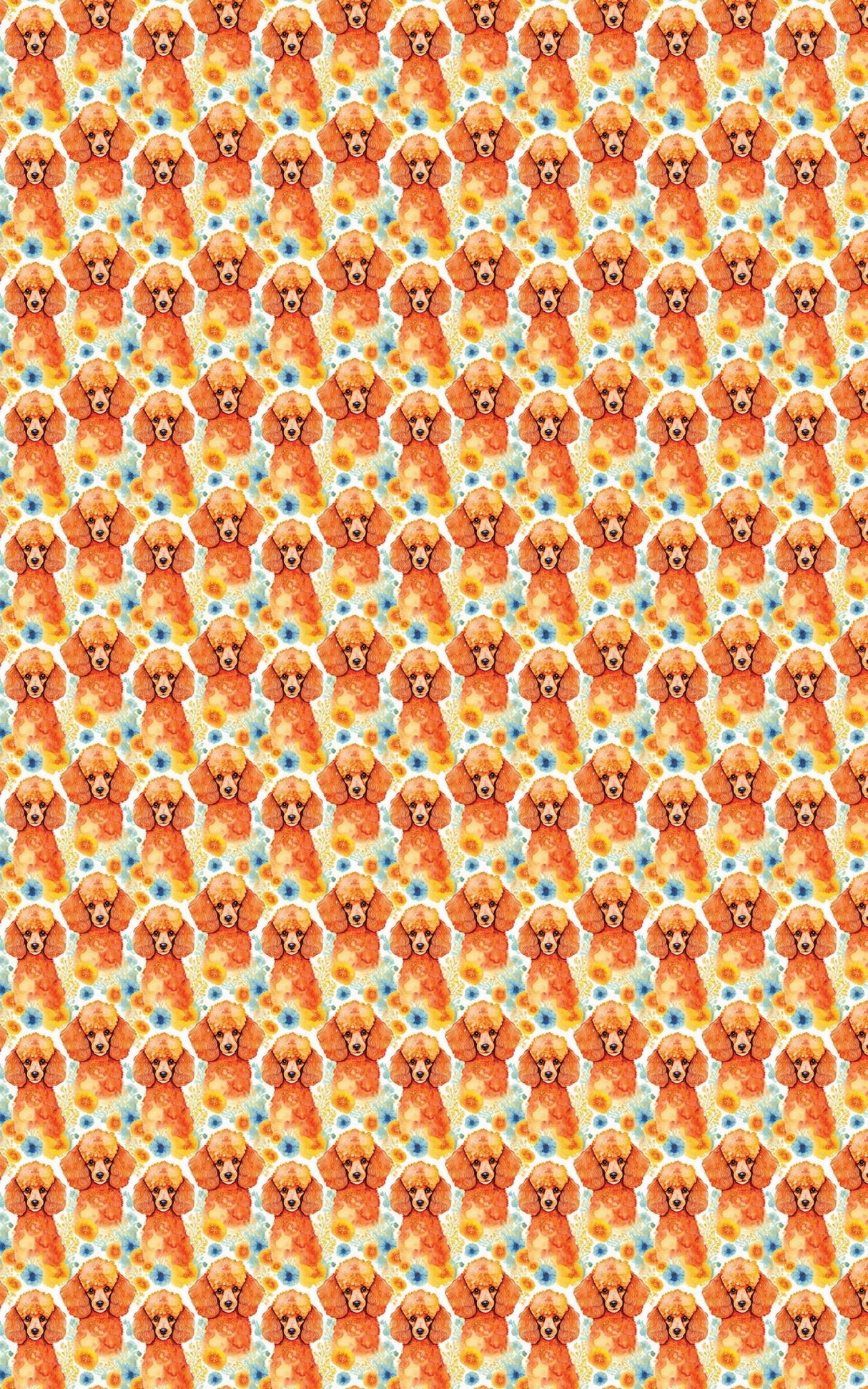 Poodle Parade - London Penny Gift Wrap