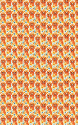 Poodle Parade - London Penny Gift Wrap