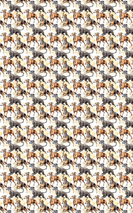 Speed & Grace – Greyhound - London Penny Gift Wrap