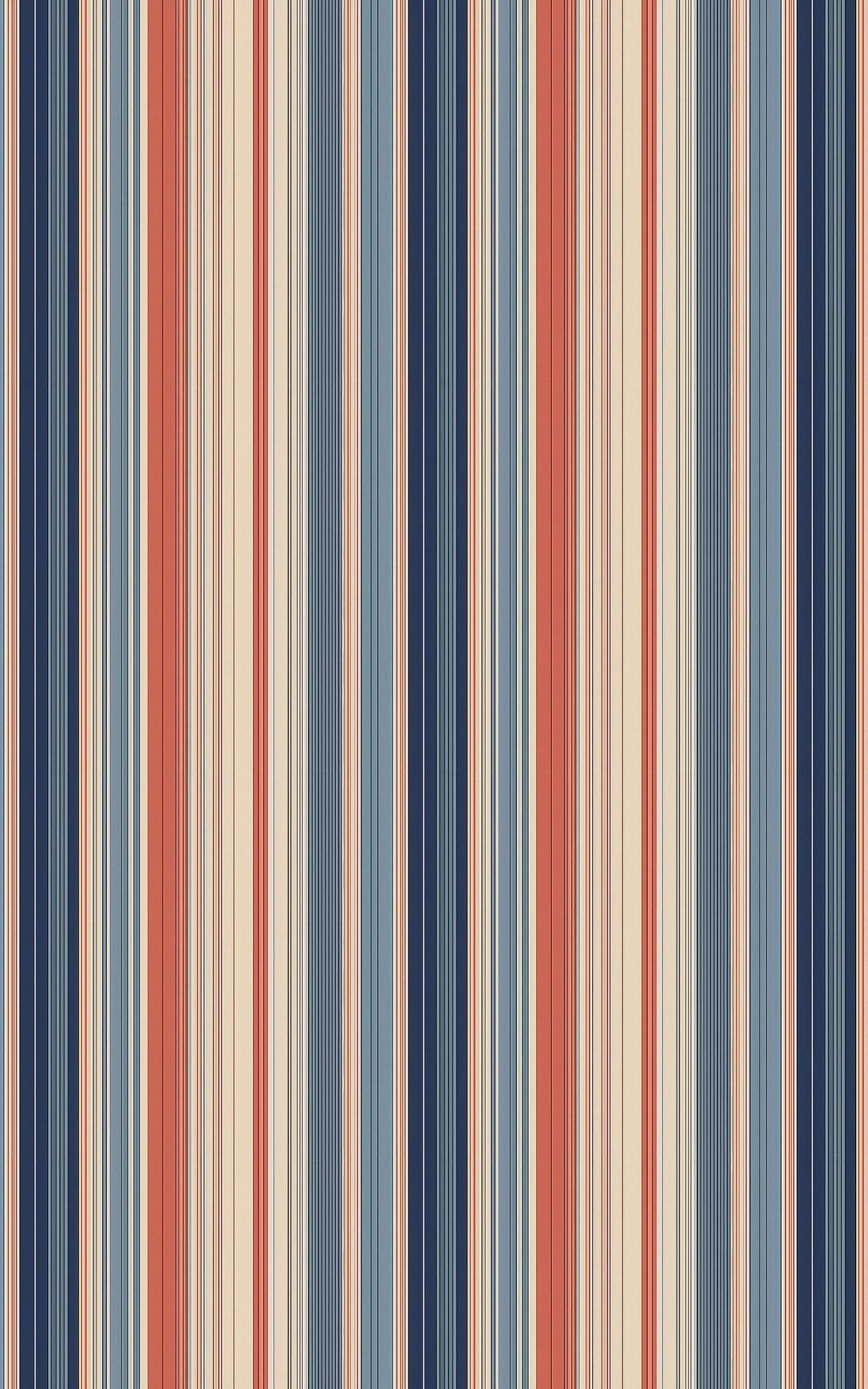 Riviera Stripe - London Penny Gift Wrap