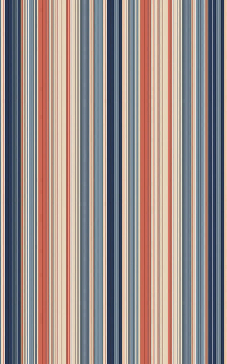Riviera Stripe - London Penny Gift Wrap