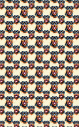 Rottweiler Razzle - London Penny Gift Wrap