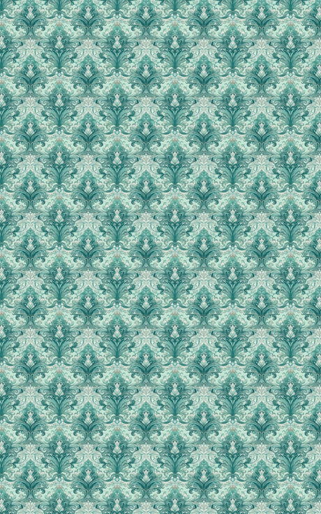 Pastel Baroque: Seafoam - London Penny Gift Wrap