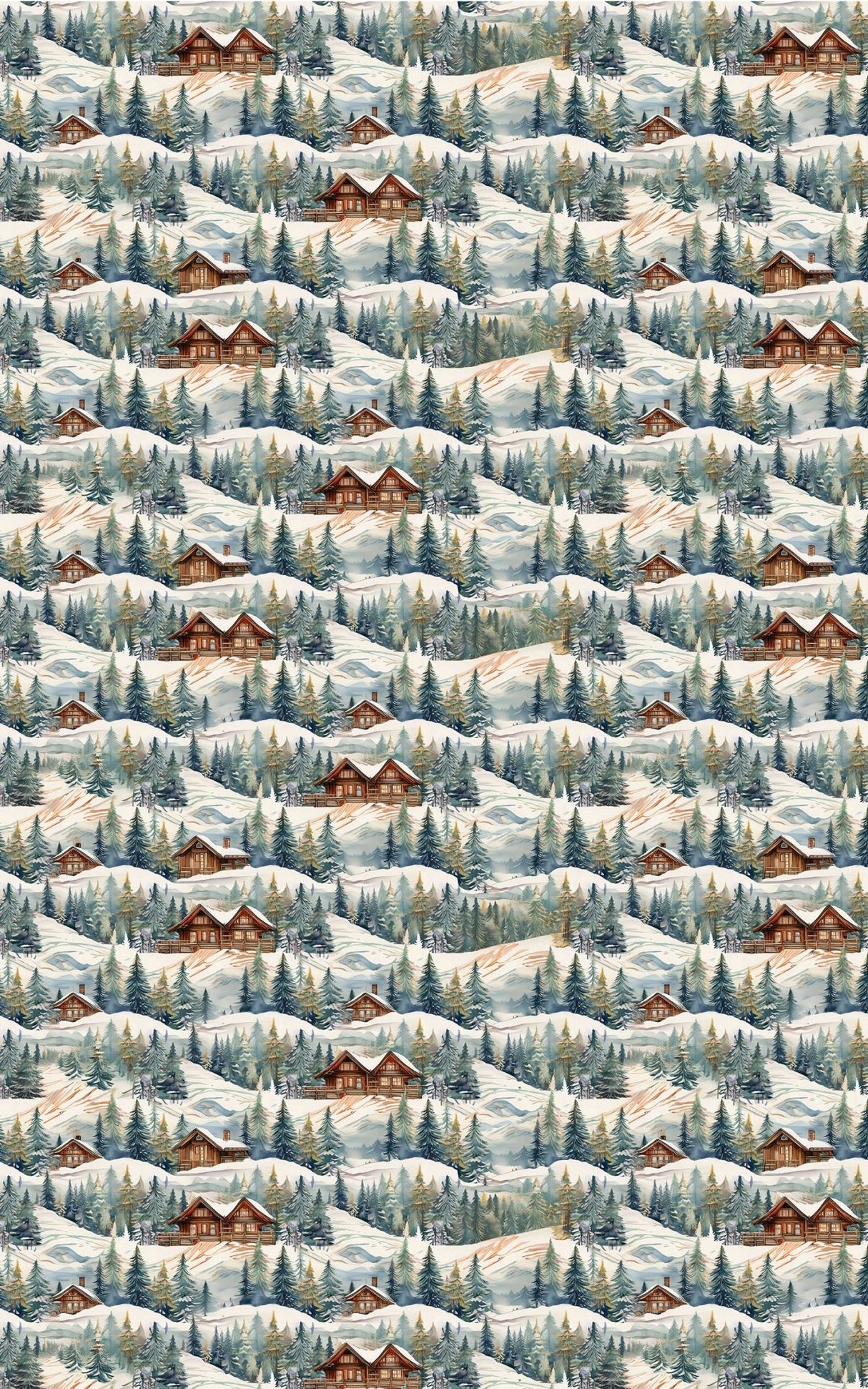 Alpine Lodge - London Penny Gift Wrap