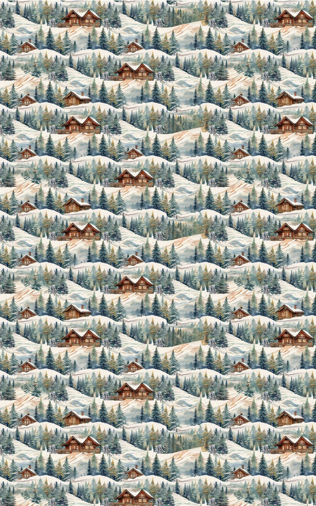 Alpine Lodge - London Penny Gift Wrap